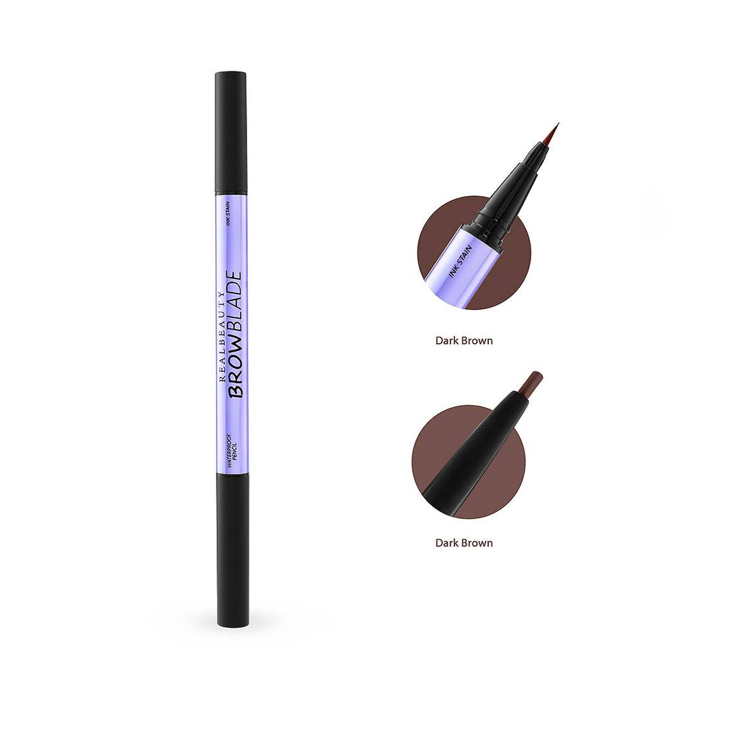 Real Beauty Precise Liquid Eyebrow Pen, 002 Dark Brown
