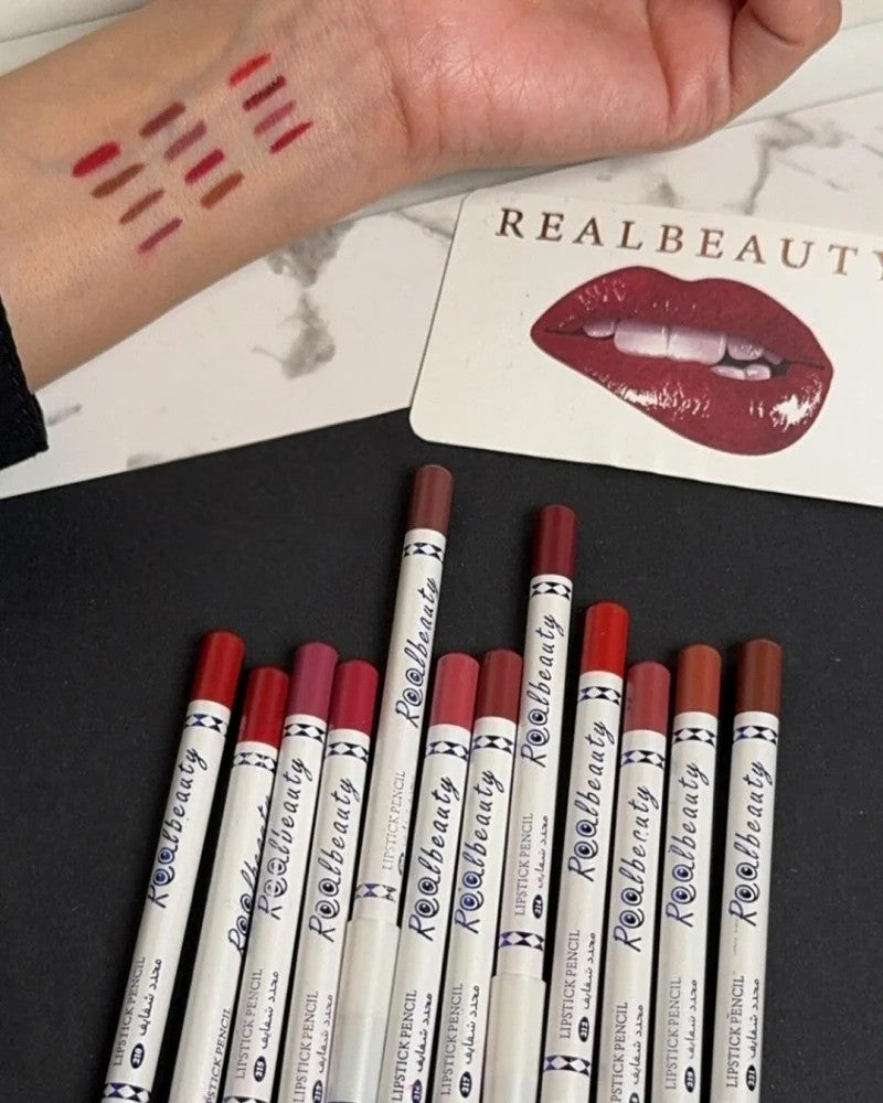 LOK Alternative Creamy Lipliner Set - 12 pcs
