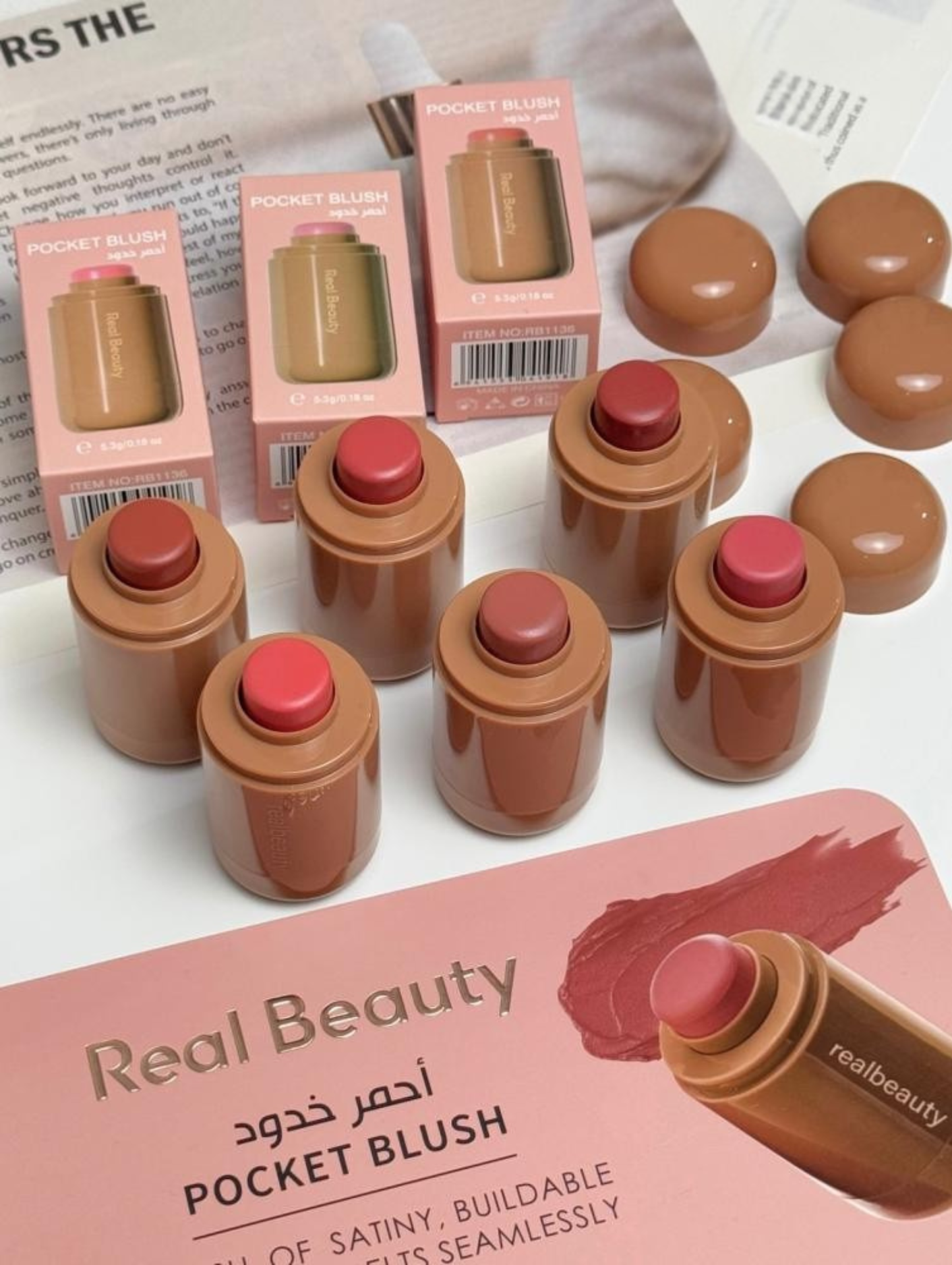 Hailey Bieber's Alternative Blush