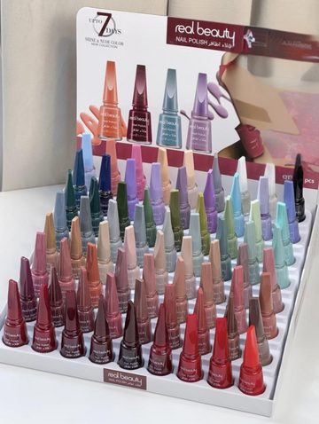 Real Beauty 72-Color Nail Polish Box